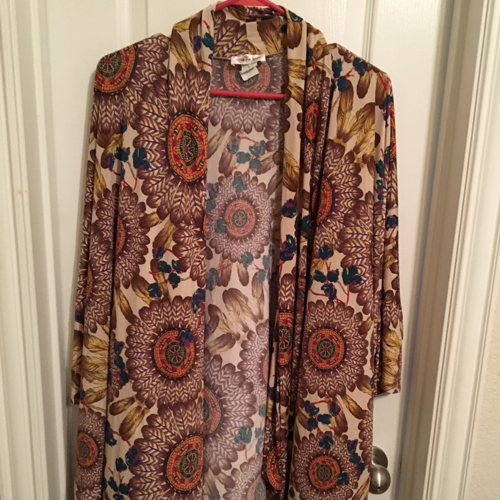 The Zig Zag Stripe Boutique Kimono